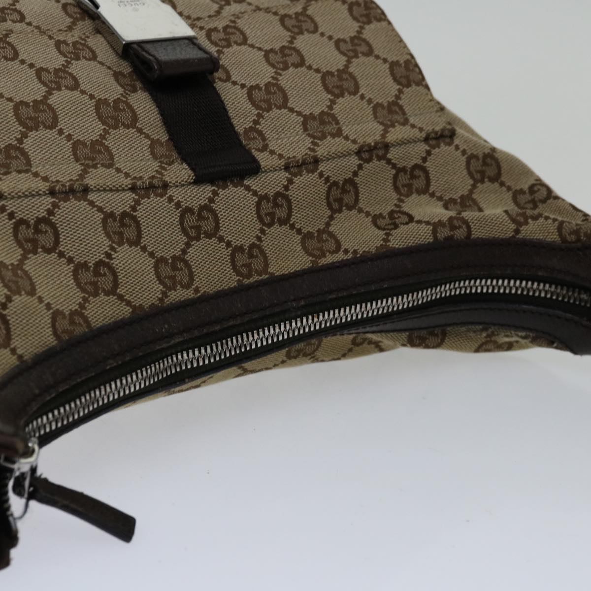 Gucci Gg Canvas Brown Canvas Shoulder Bag (Authentic  )