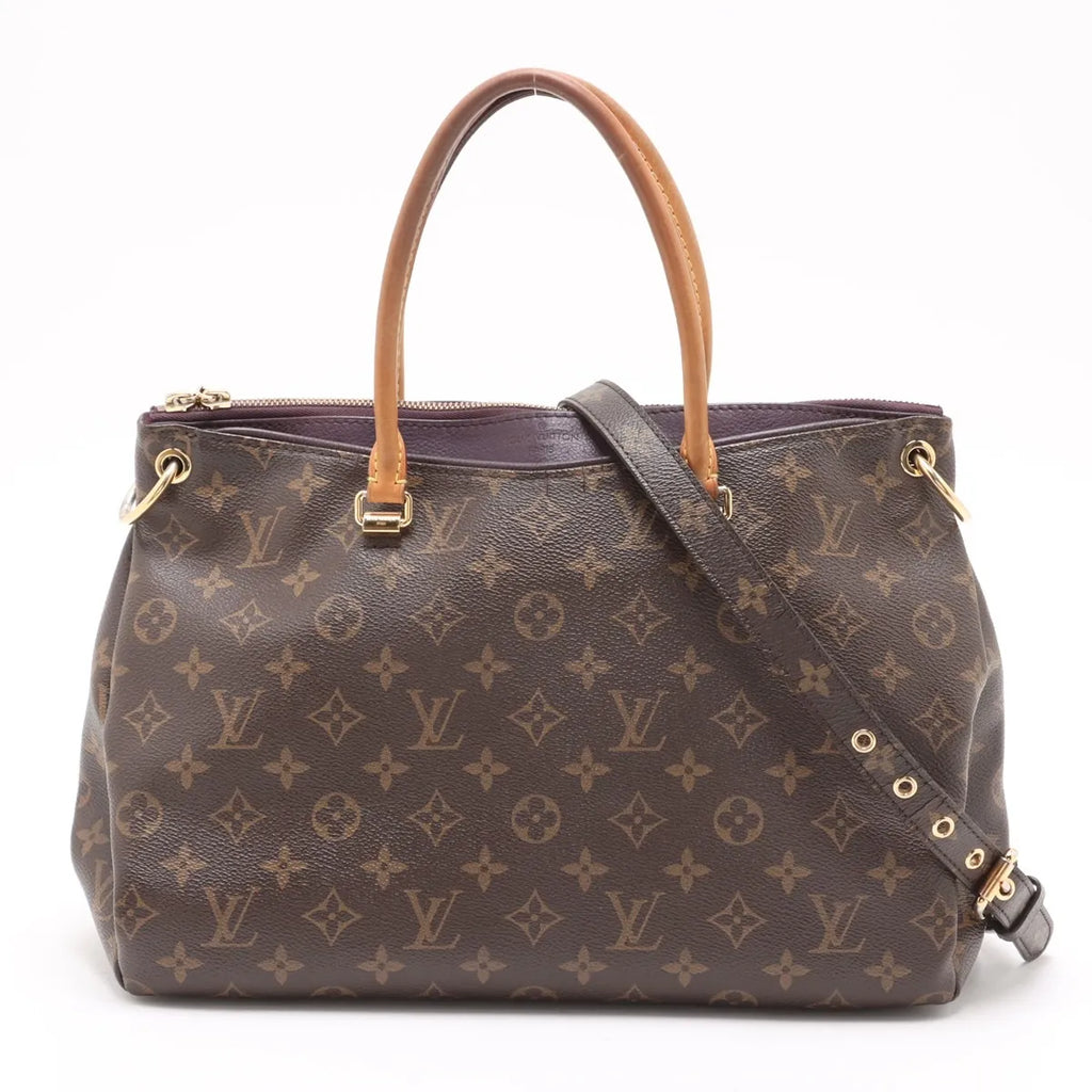 Louis Vuitton Monogram Pallas Brown x Purple