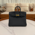Hermes Birkin 25 Togo Gris Misty with Gold Hardware (Stamp G)