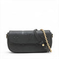 Louis Vuitton Monogram Empreinte Wallet on Chain Ivy Black