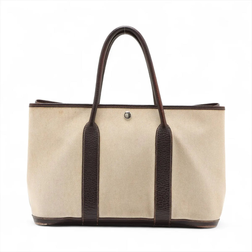 Hermès Garden Party 36 PM Twirl Ash x Bouffle Brown