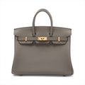 Hermès Birkin 25 Le Tournay Veau Swift Etain