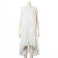 Adeam Polyester Sleeveless Dress White