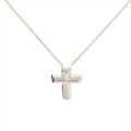 Tiffany & Co. Tenderness Cross Necklace Silver