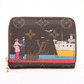 Louis Vuitton Monogram Transatlantic Zippy Coin Purse