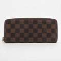 Louis Vuitton Monogram Clemence Zippy Wallet Rose Ballerine