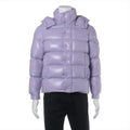 Moncler Nylon Down Jacket Purple