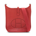 Hermès Evelyn II PM Taurillon Clemence Red