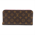 Louis Vuitton Monogram Insolite Zippy Wallet Brown x Hot Pink