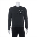 Louis Vuitton Cotton Basic Knitted Sweater Gray