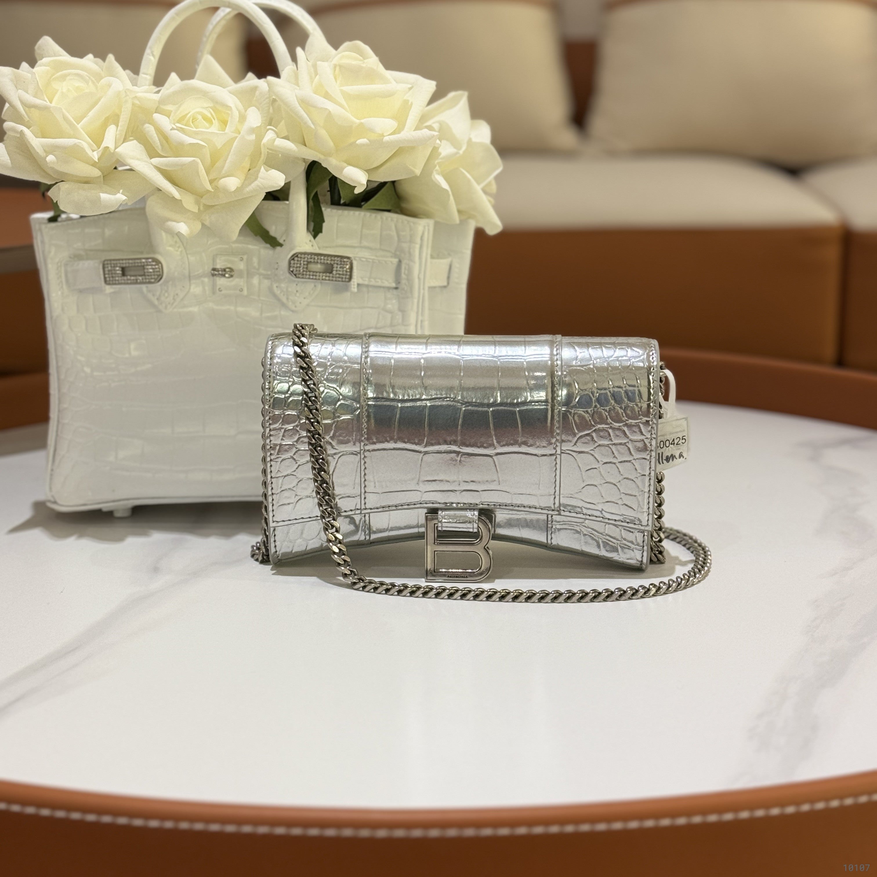 BALENCIAGA HOURGLASS SMALL HANDBAG