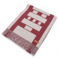 Hermès Contests Cashmere Scarf Bordeaux x Gray
