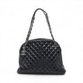 Chanel Mademoiselle Vintage Crinkled Calf Chain Shoulder Bag