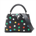 Louis Vuitton x Yayoi Kusama Capucines MM Black x Multicolor