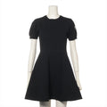 Moncler Vestito Cotton Dress Black