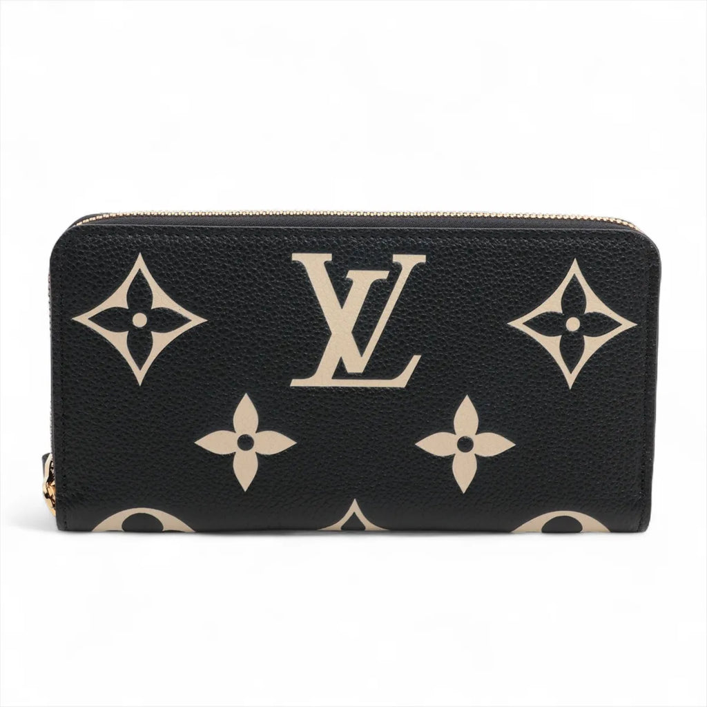 Louis Vuitton Bicolor Monogram Empreinte Zippy Wallet
