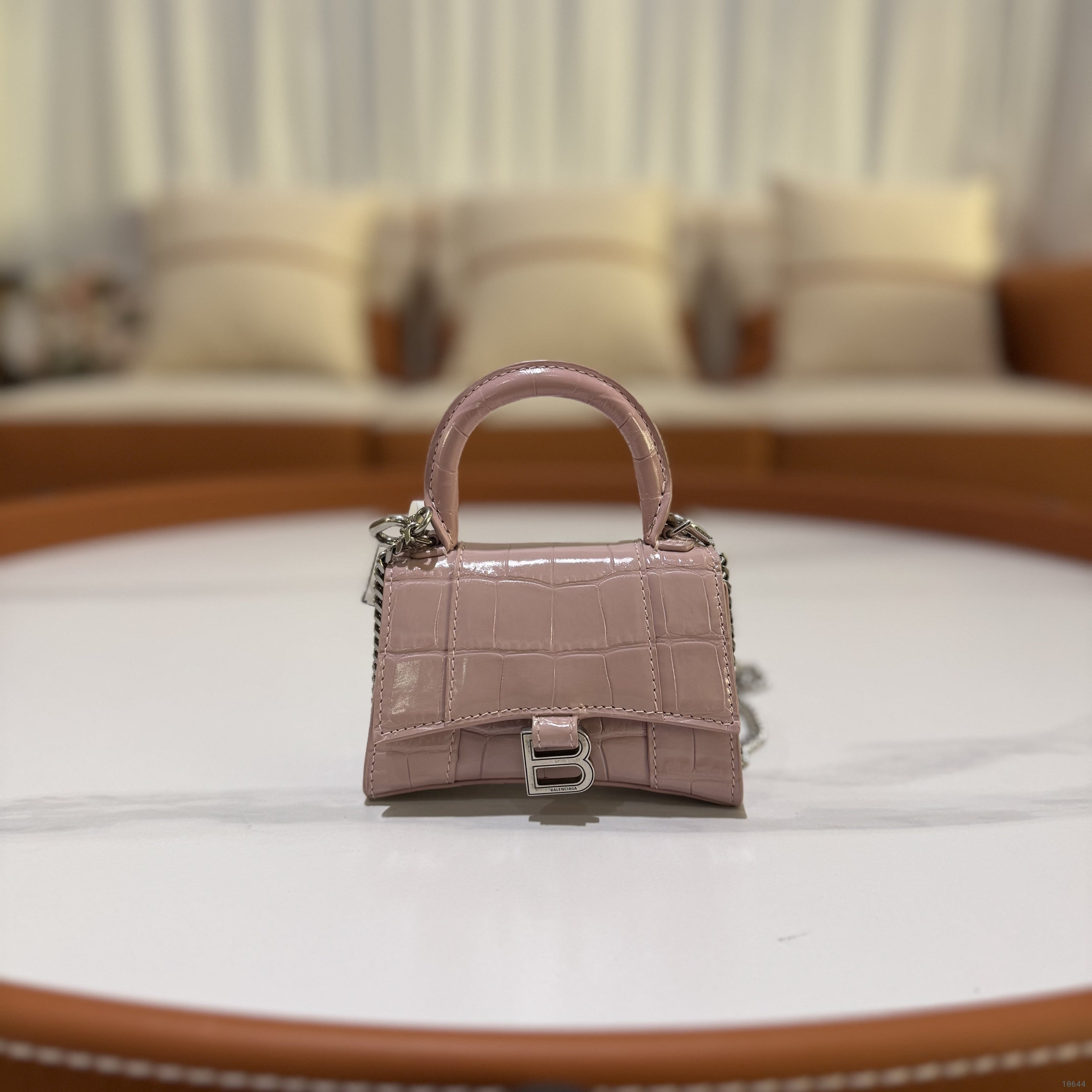 BALENCIAGA SUPER MINI HOURGLASS BAG
