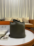 HERMES PICOTIN 22 CLOUD GREY STAMP U