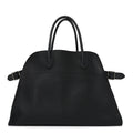 Matte Grained Calfskin Soft Margaux 15 Black