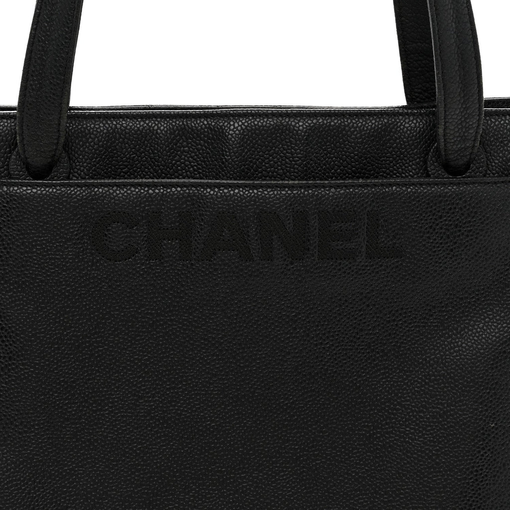 Caviar Shoulder Bag Black