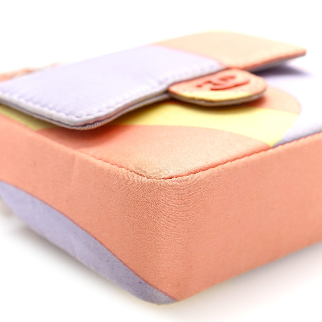 Satin Convertible Micro Flap Multicolor