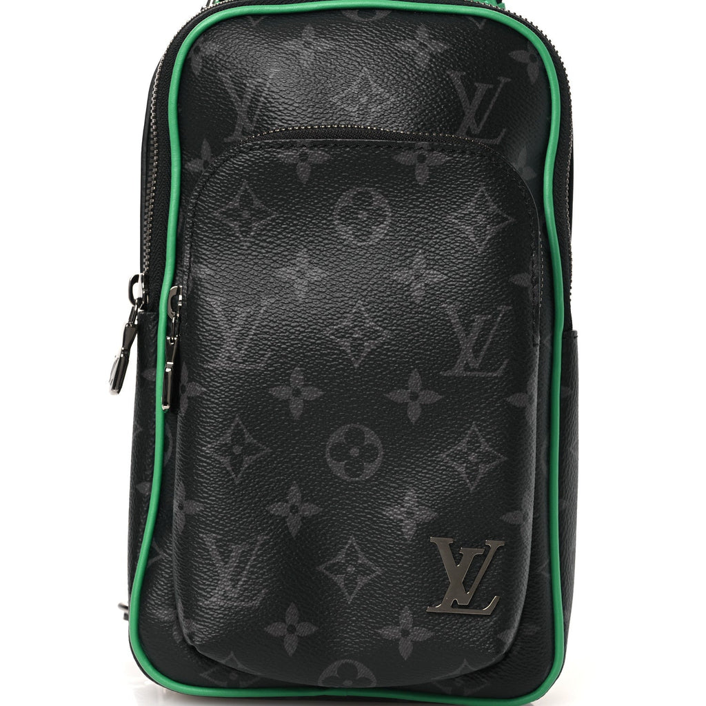 Monogram Eclipse Avenue Slingbag PM  Bamboo Green PM  Bamboo Green