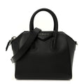 Sugar Goatskin Mini Antigona Black