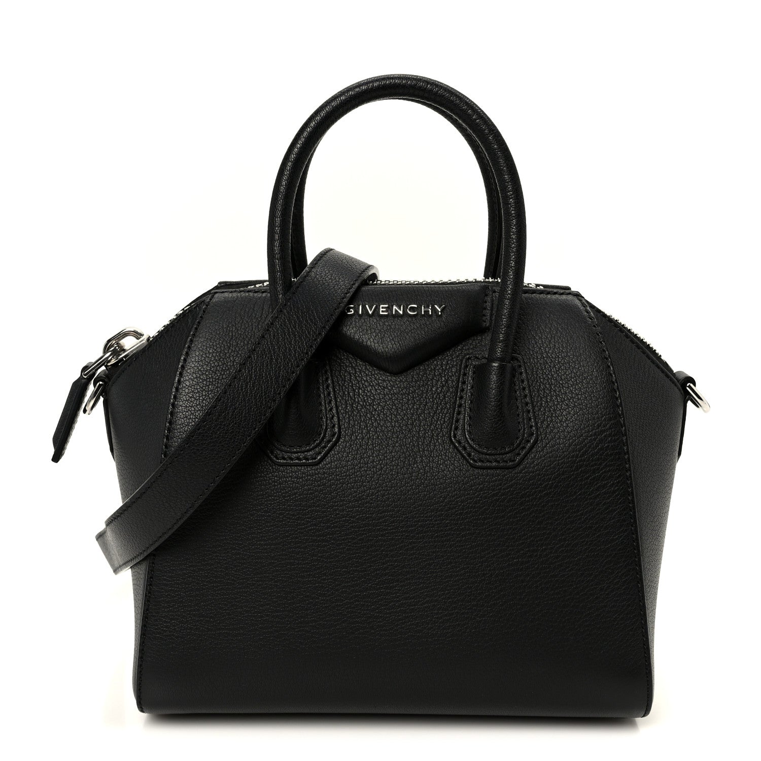 Sugar Goatskin Mini Antigona Black