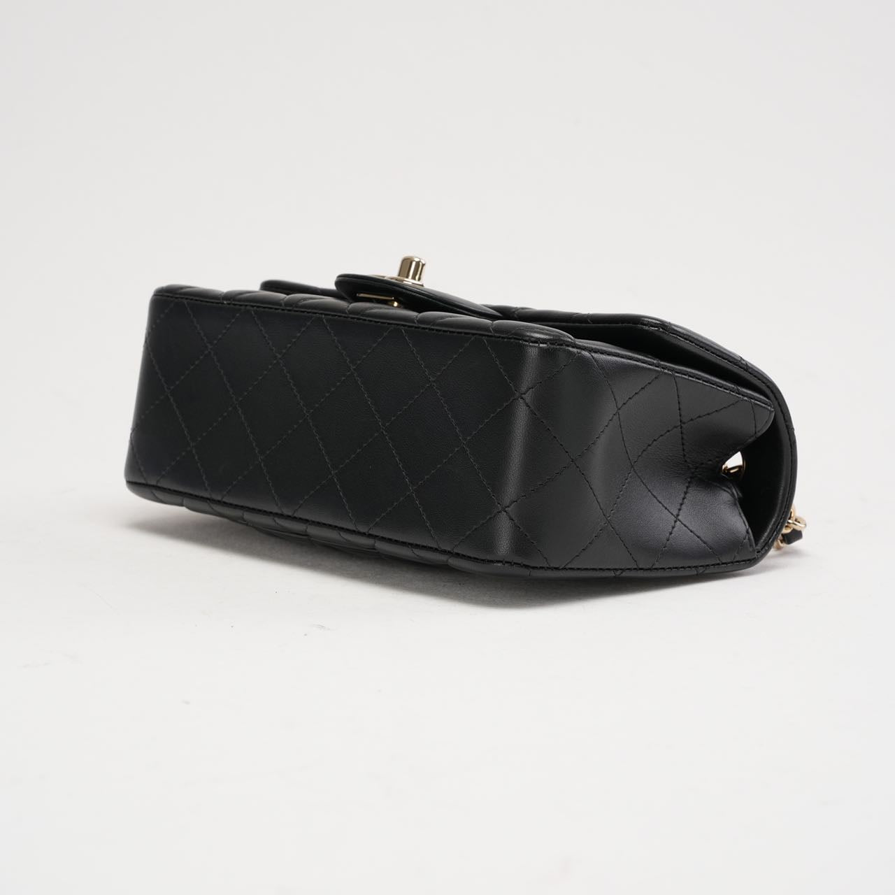 Chanel Black Mini Tangle Classic Flap Bag 2019