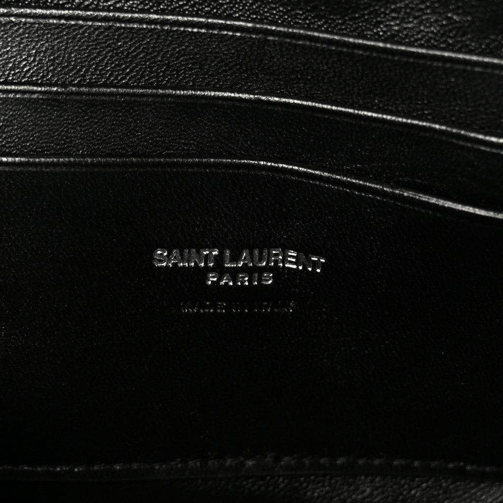 Grain De Poudre Matelasse Monogram Mini Lou Camera Bag Black
