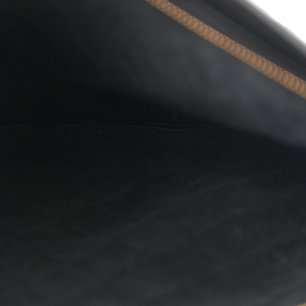Nappa Intrecciato Mini Solstice Shoulder Bag Black