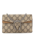 GG Supreme Monogram Super Mini Dionysus Shoulder Bag Taupe
