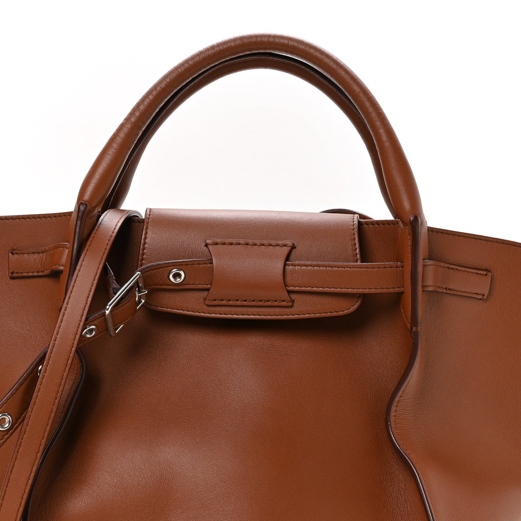 Smooth Calfskin Small Big Bag Tan