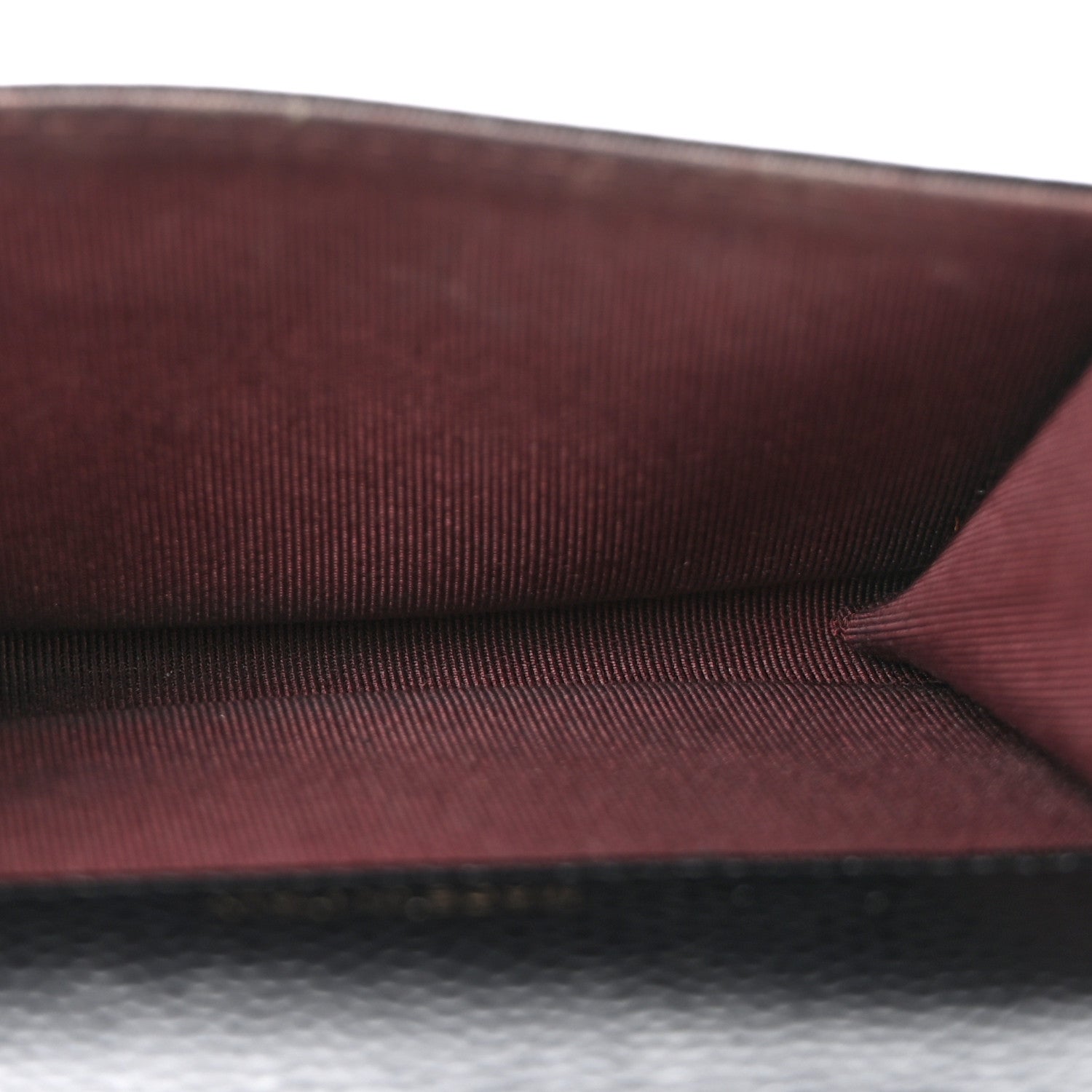 Caviar Quilted Flap Card Holder Black
