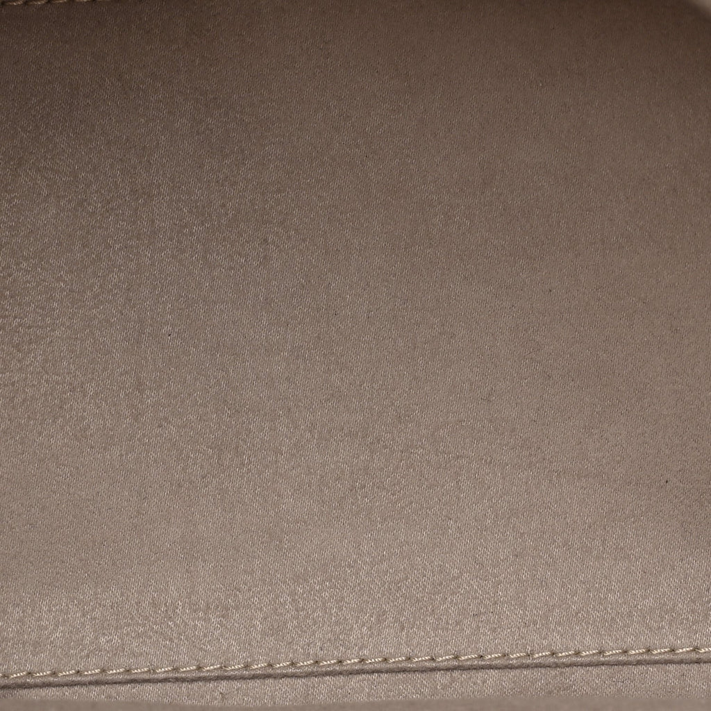 Drummed Calfskin Micro Luggage  Dune