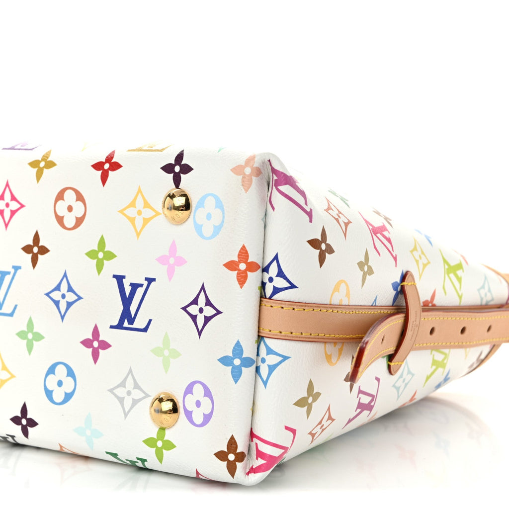LV X TM Monogram Multicolor CarryAll PM White