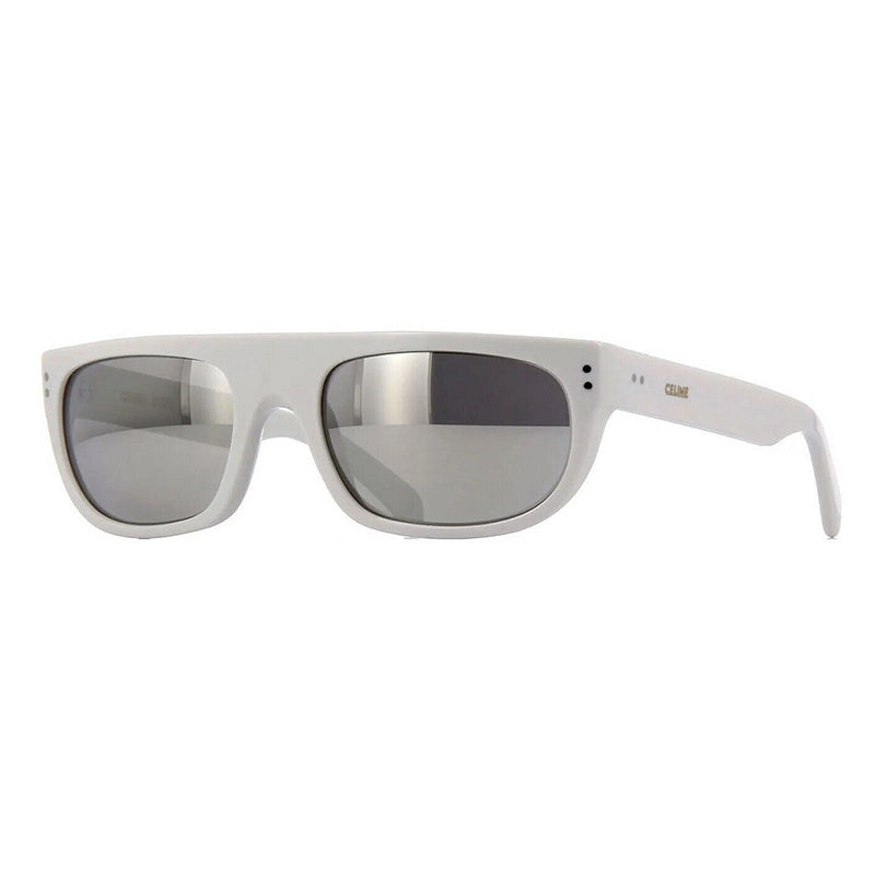 Celine Sunglasses Square Full Rim, Black Frame and Grey Lens CL40101I01A