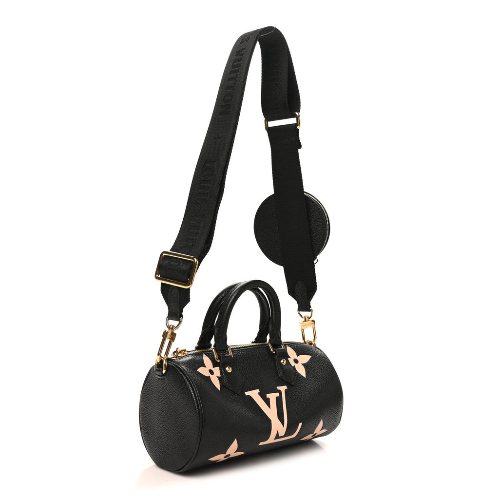 Empreinte Monogram Giant Papillon BB Black Beige
