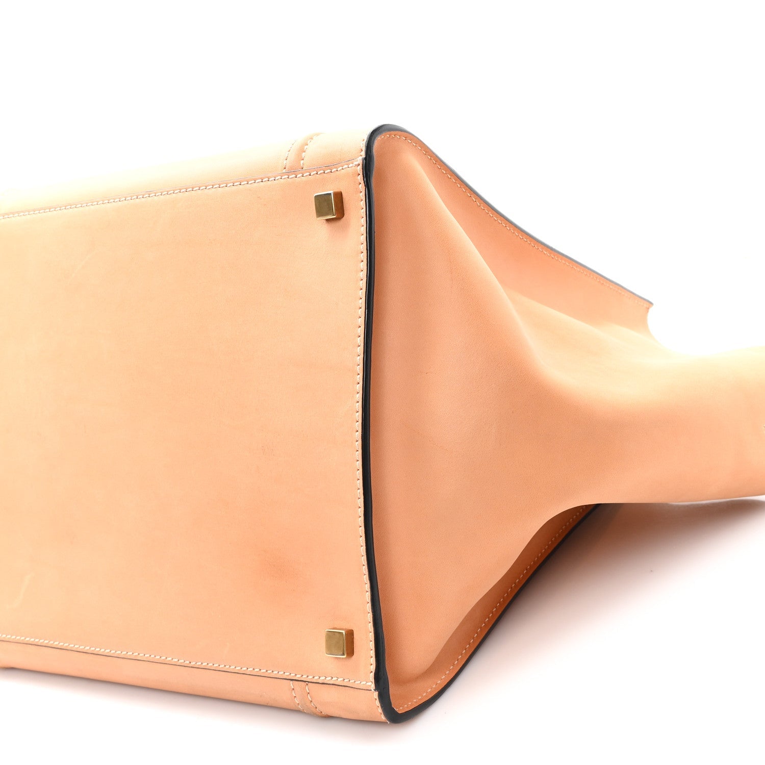 Natural Calfskin Medium Phantom Luggage Beige