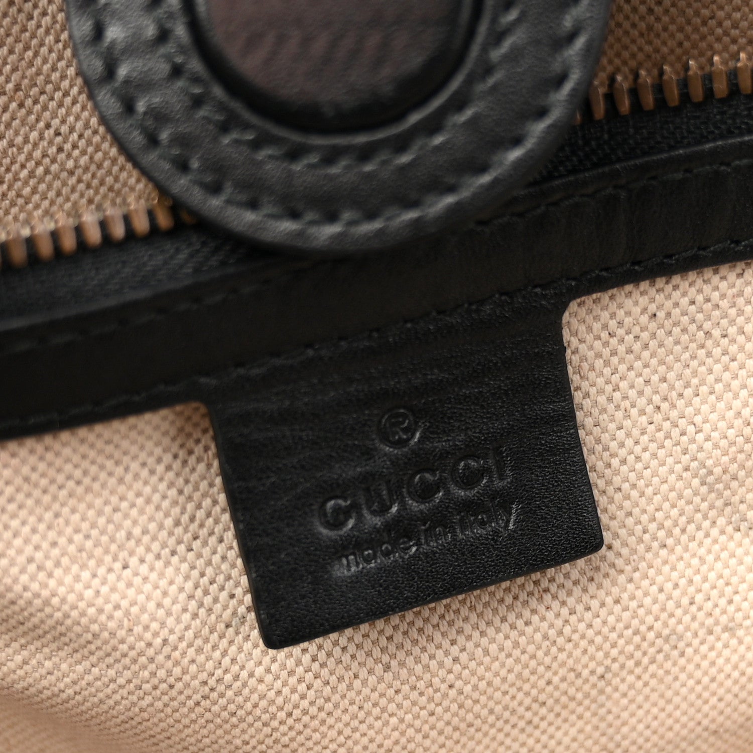 Soft GG Supreme Monogram Kingsnake Vertical Tote  Black