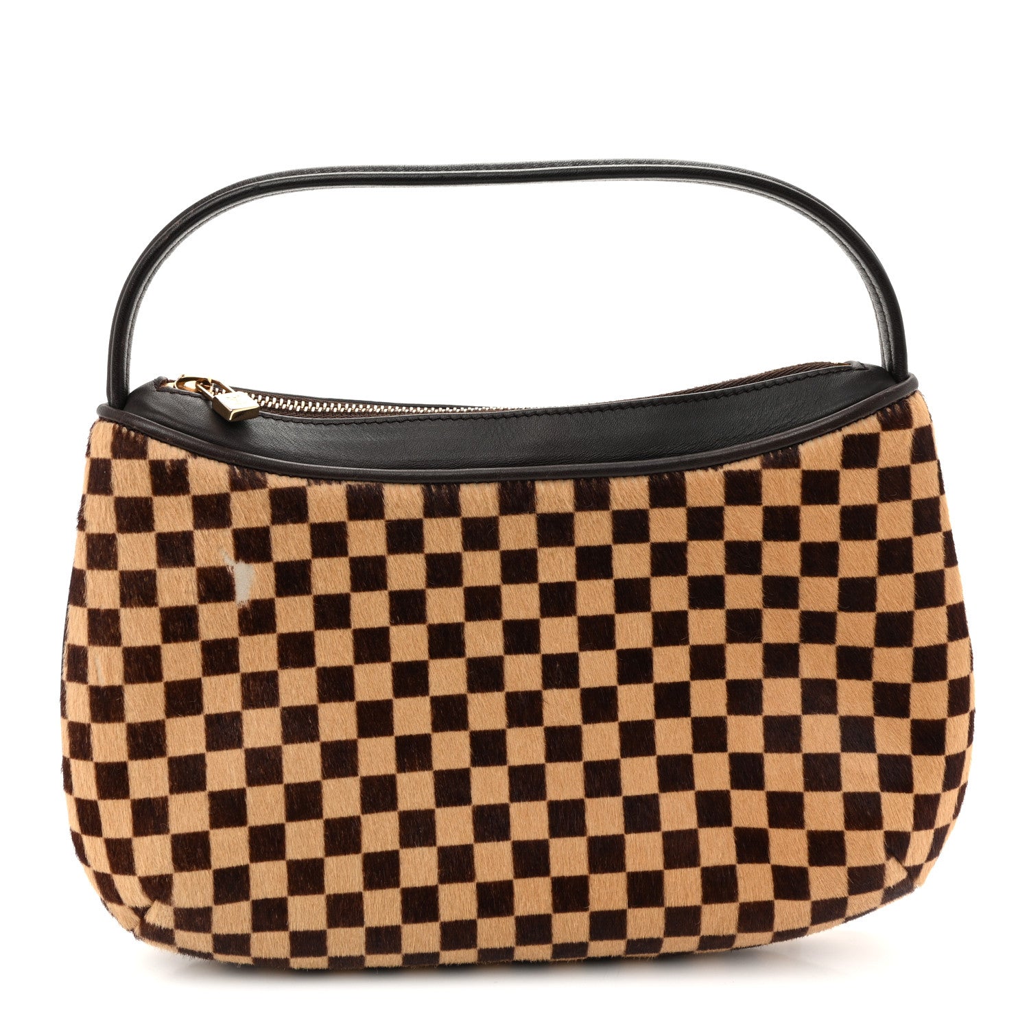 Calf Hair Damier Sauvage Tigre