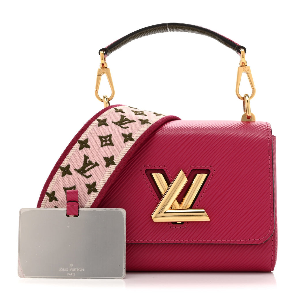 Epi Twist Shoulder Bag Mini Agathe Rose Pink
