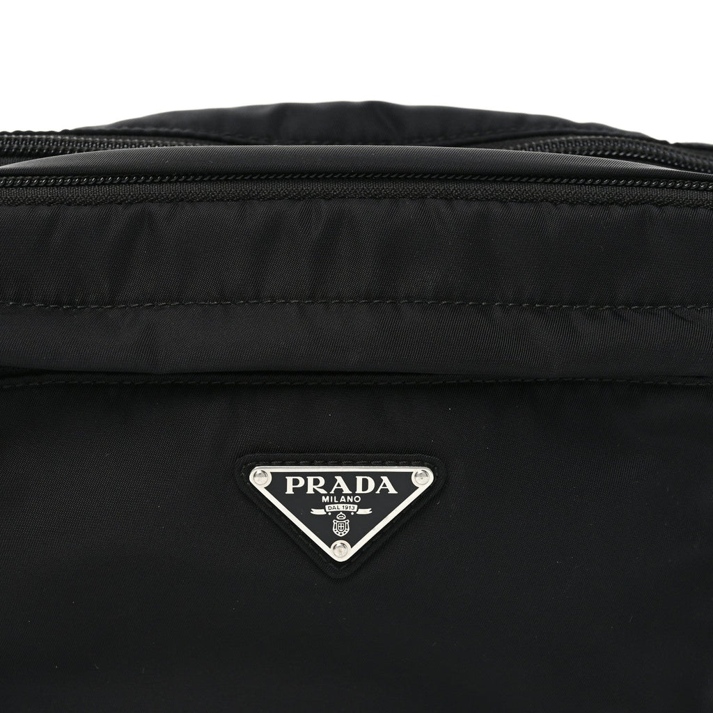 Tessuto Nylon Montagna Belt Bag Black
