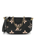 Empreinte Monogram Giant Multi Pochette Accessories Black Beige