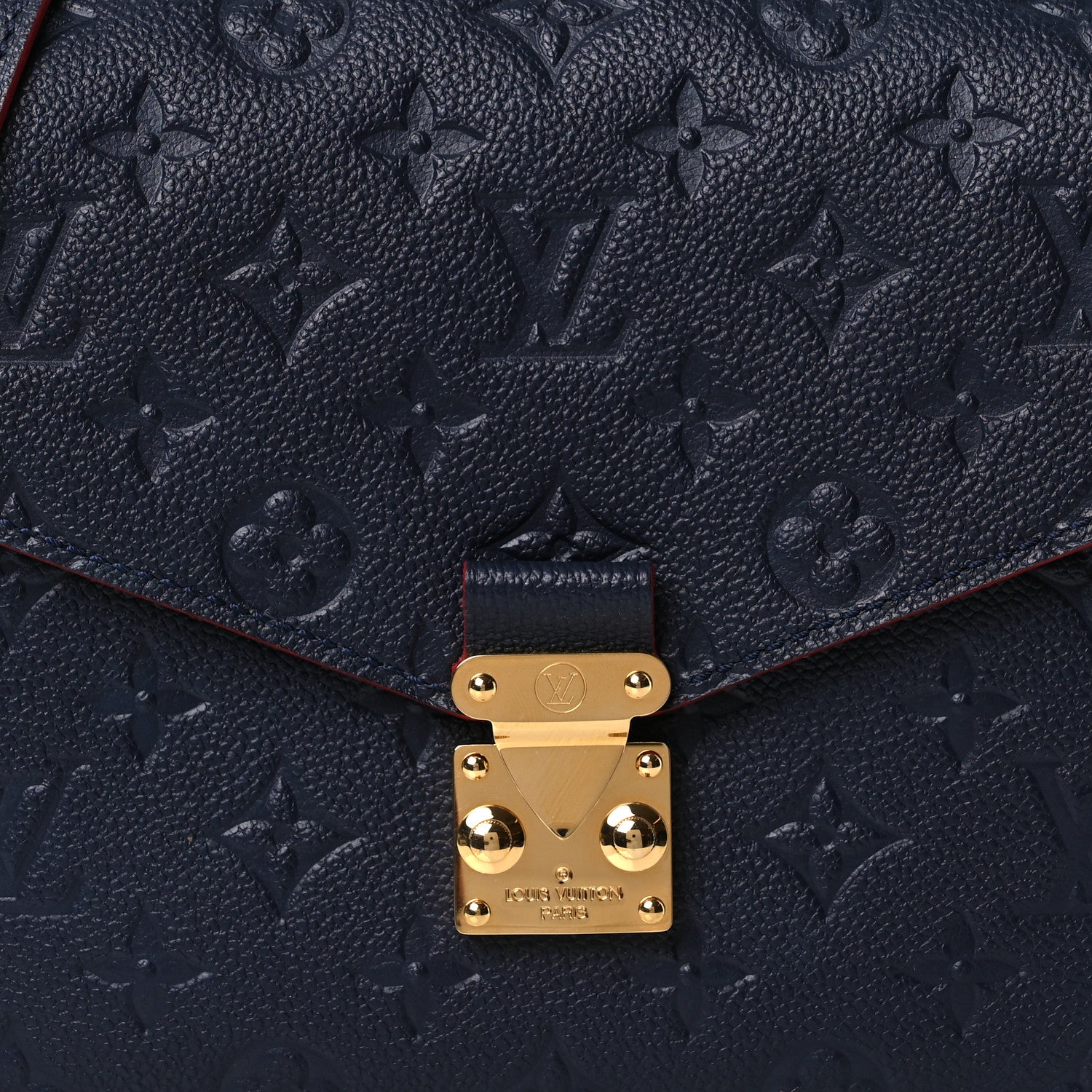 Empreinte Pochette Metis Marine Rouge