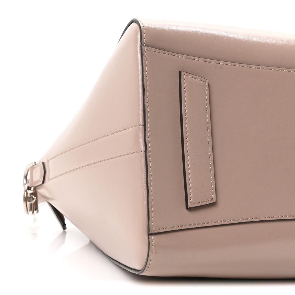 Shiny Lord Calfskin Medium Antigona Taupe