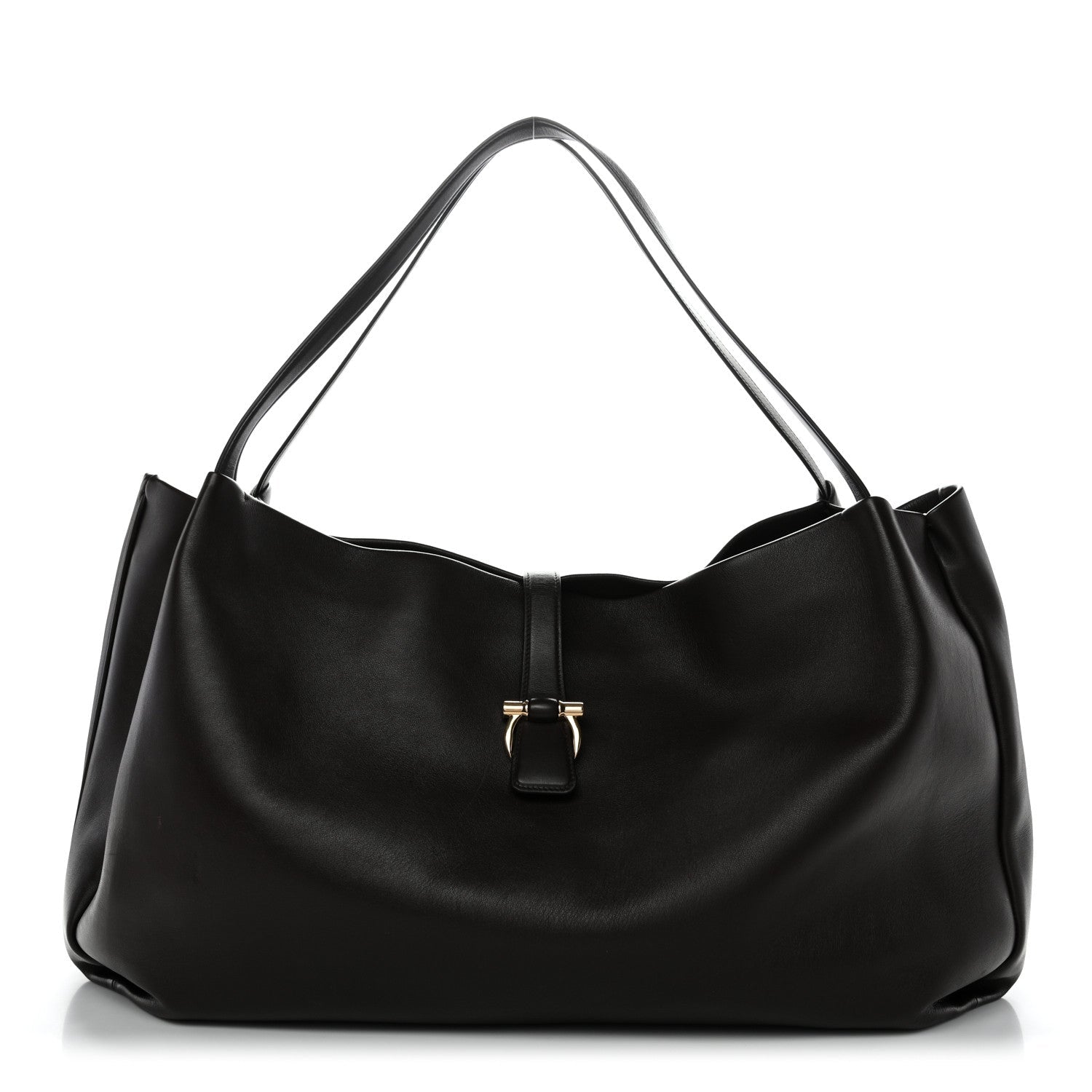 Calfskin Large New Line Tote Testa Di Moro