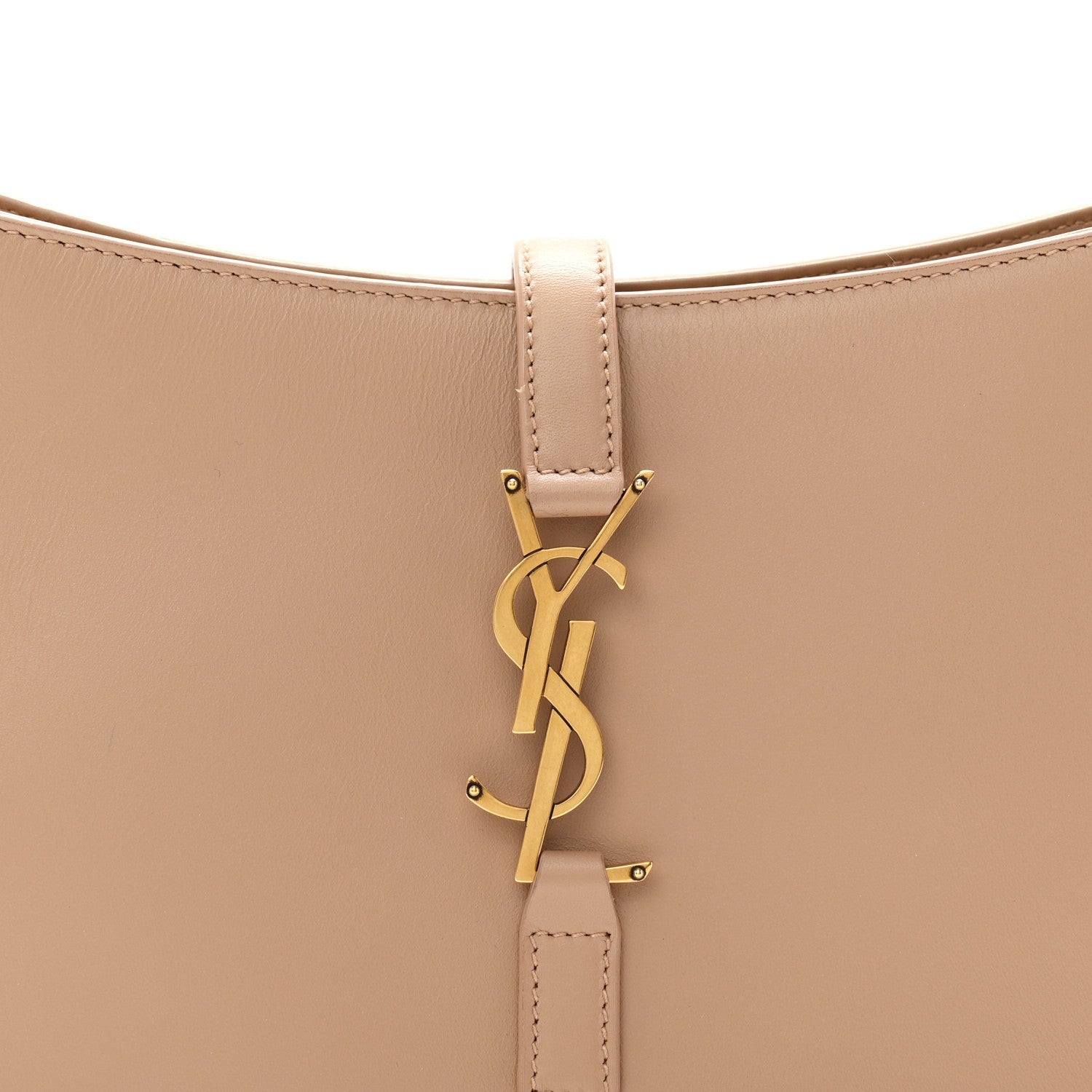 Smooth Calfskin Le 5 A 7 Hobo Taupe