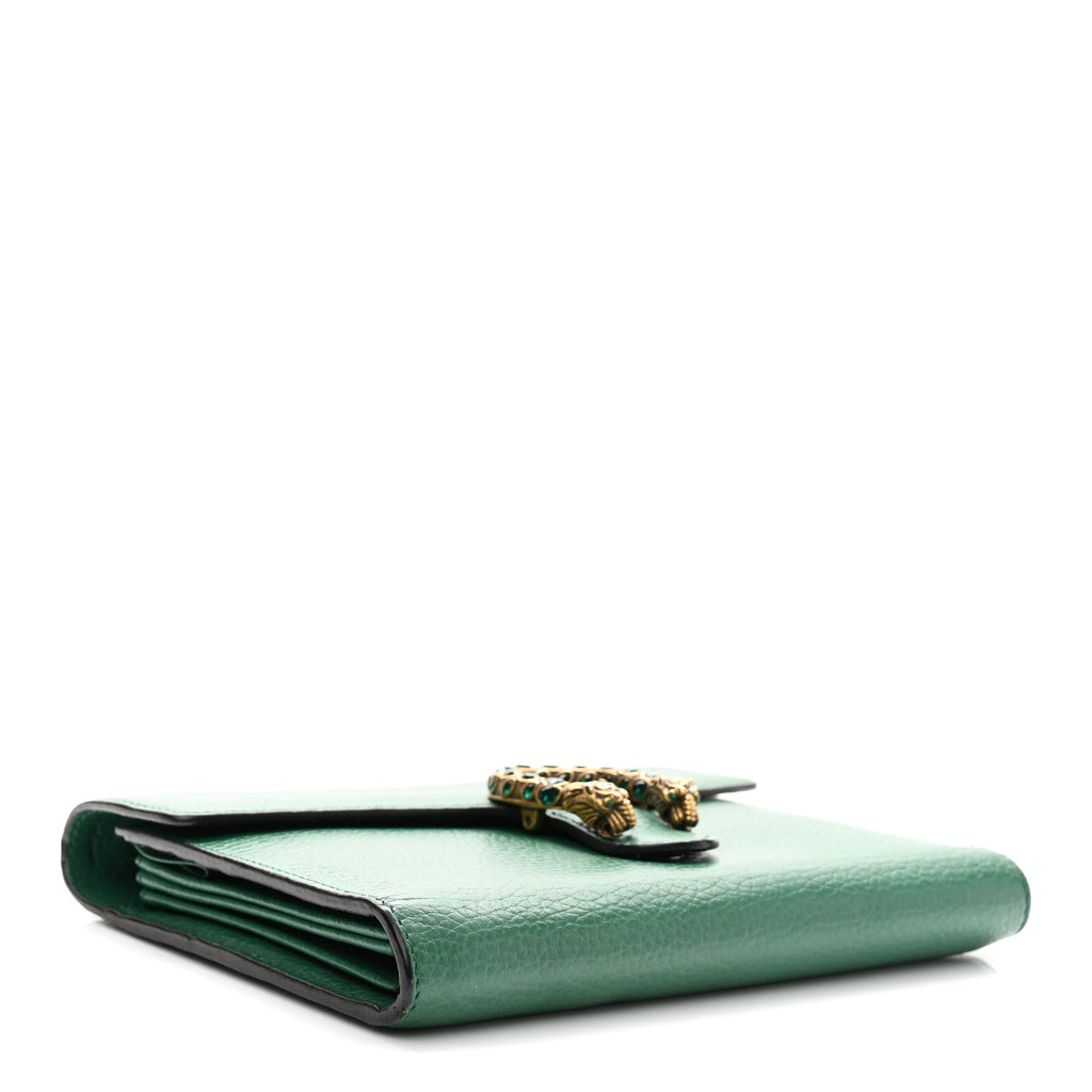 Calfskin Mini Dionysus Chain Wallet Emerald