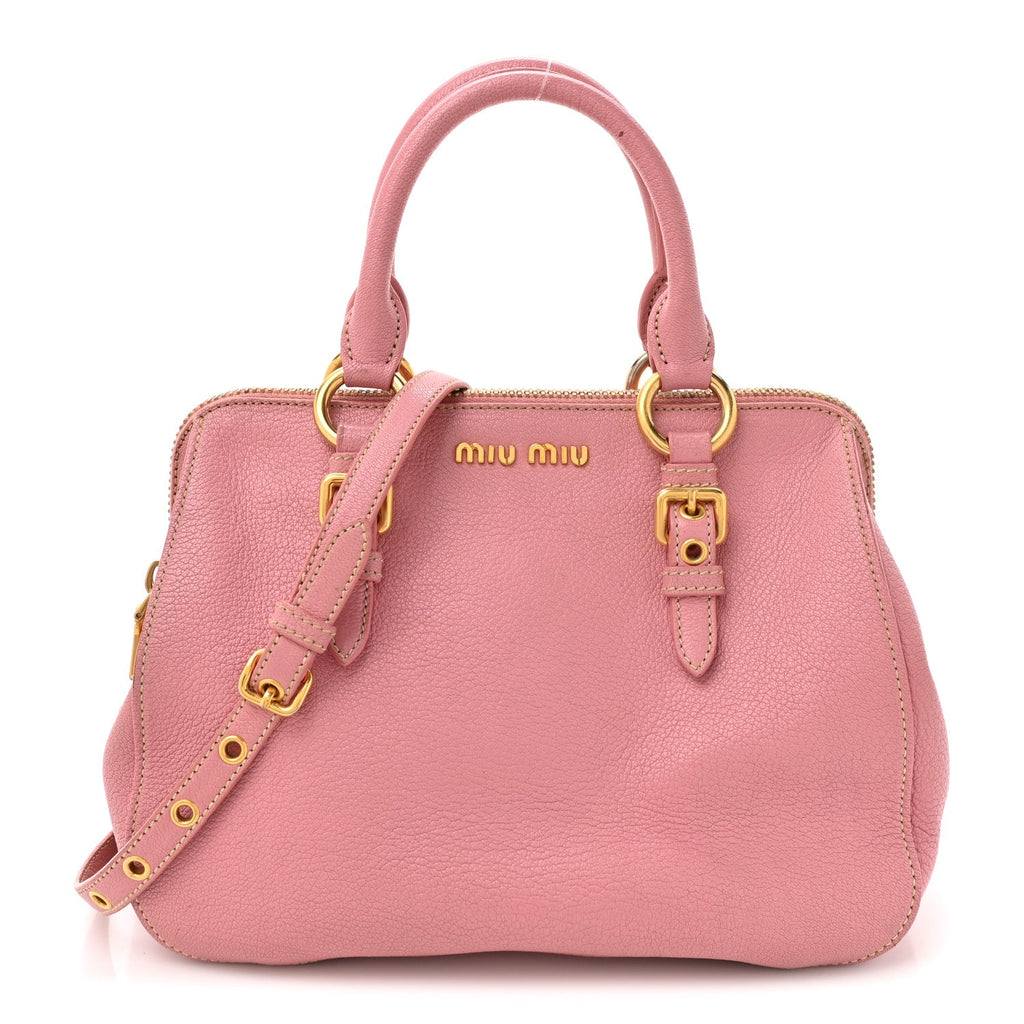 Goatskin Madras Bauletto Peonia